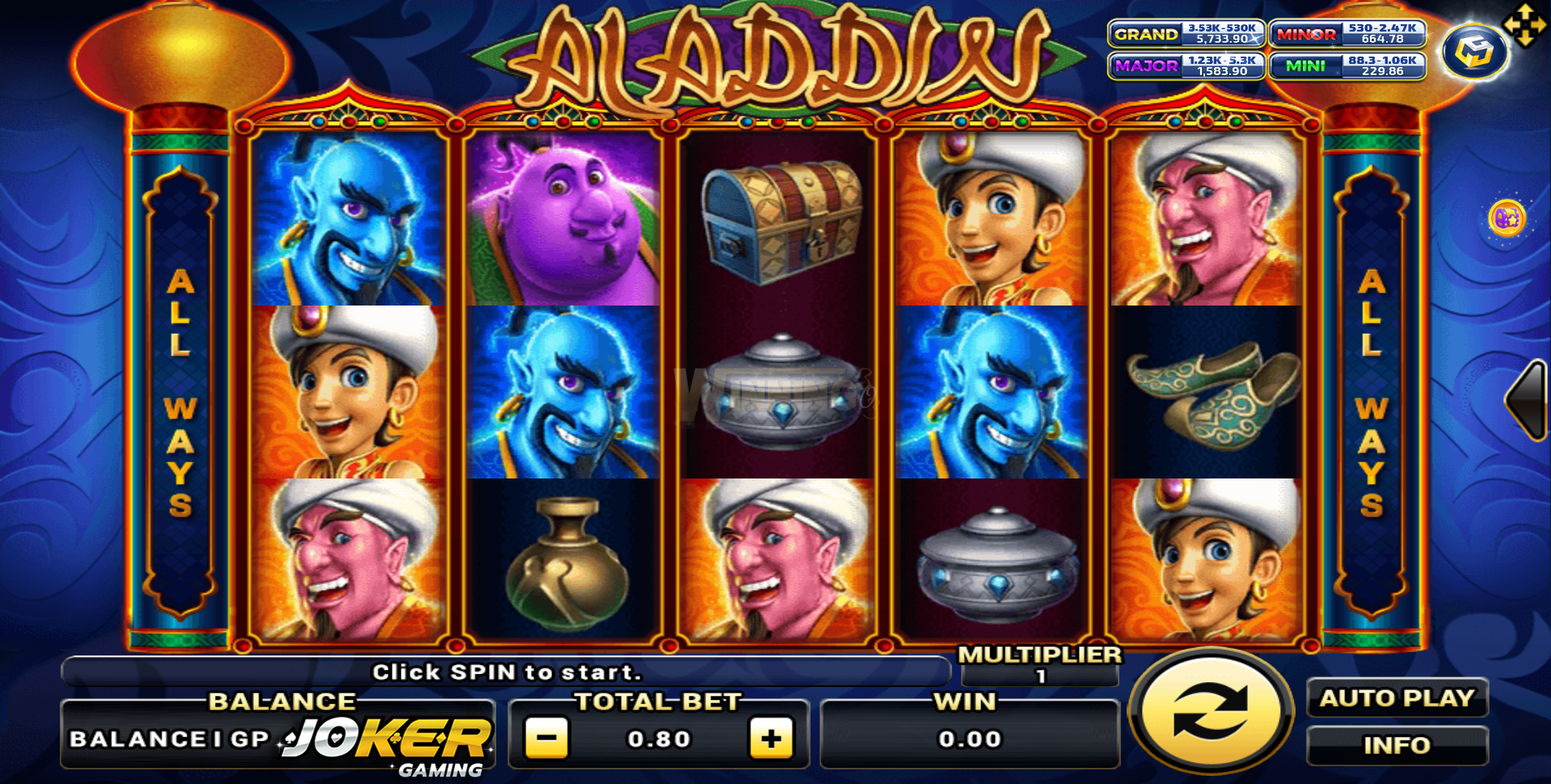 aladdin slot joker gaming